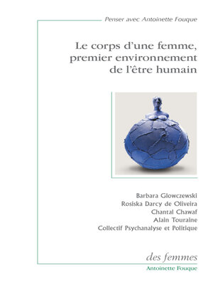 cover image of Le corps d'une femme, premier environnement de l'être humain